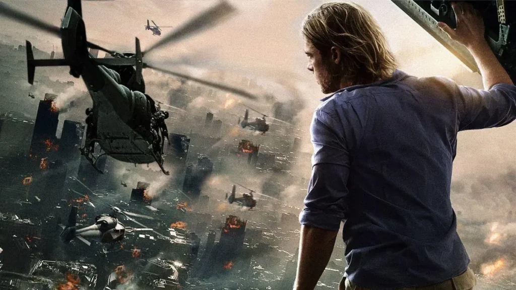 World War Z with Brad Pitt
