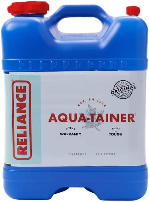 Reliance Products Aqua-Tainer 7 Gallon Rigid Water Container