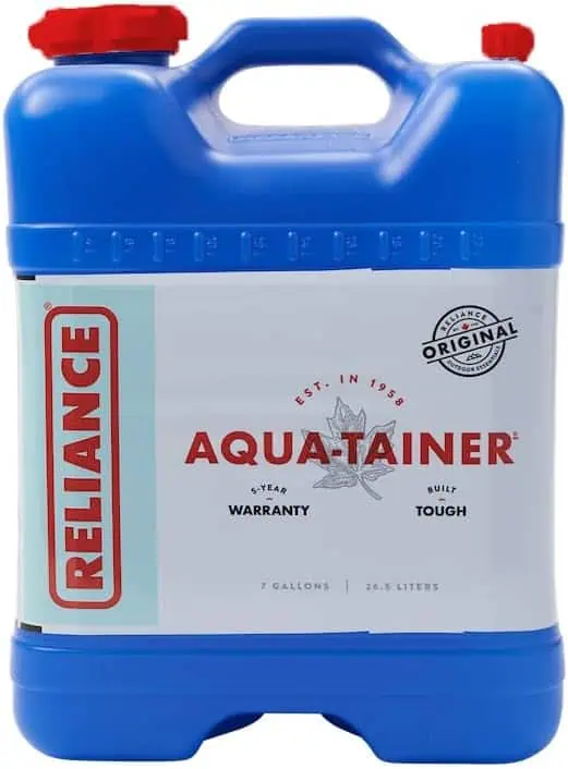Reliance Products Aqua-Tainer 7 Gallon Rigid Water Container