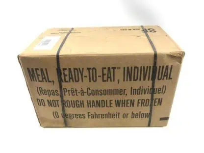 Ready-to-eat meal package from Adventure Wiser, suitable for outdoor camping, hiking, and emergency preparedness.