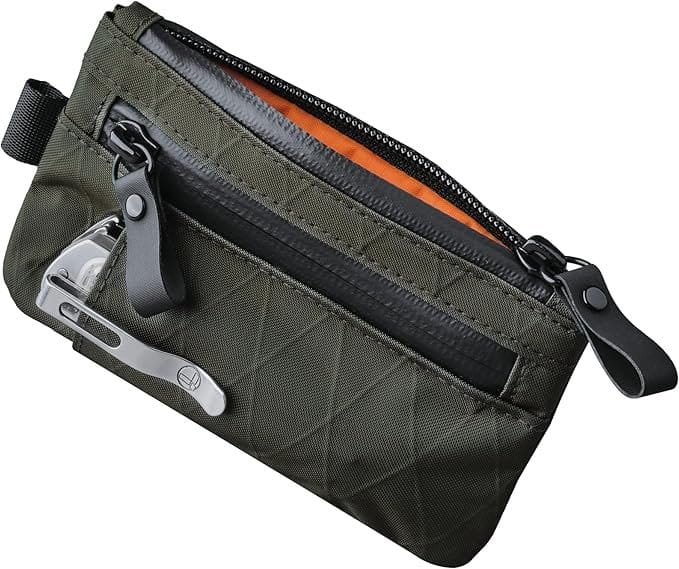 ALPAKA Zip Pouch Pro - Minimalist Zipper Wallet - with RFID Blocking ID Card Holder Wallet with Zipper for Men with Multi-tool Slot