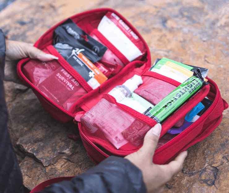 Big cosmic powers, itty bitty living space. Our all-new MyFAK™ Mini First Aid Kit comes equipped with high-performance life-saving supplies in our most compact MyFAK™ yet. When compact is key, the MyFAK™ Mini offers full First Aid coverage in an easily storable and portable sized kit.Product Highlights:Over 62 lifesaving first aid items
New folding page design for enhanced organization
Extra space so you can organize and customize (to fit your needs)
Hypalon MOLLE panel is highly durable & lightweight
Versatile straps for easy mounting and storing
FREE life-saving Training Course included: Upon purchase, you’ll receive an email with a discount code to activate your course!