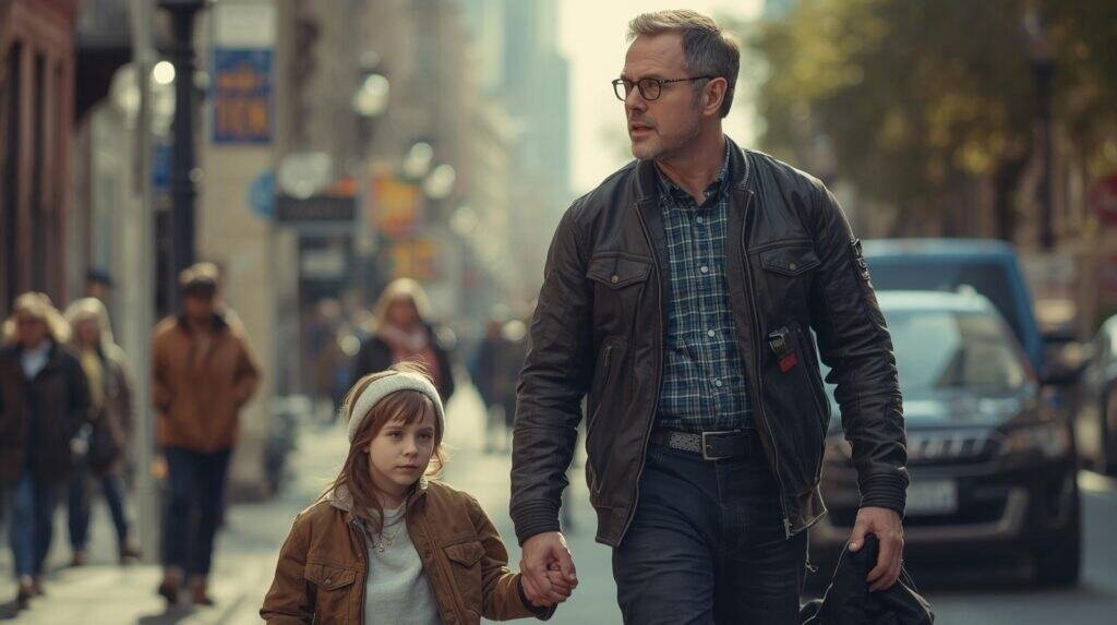 Situational awareness exercises for civilians practiced by a family.