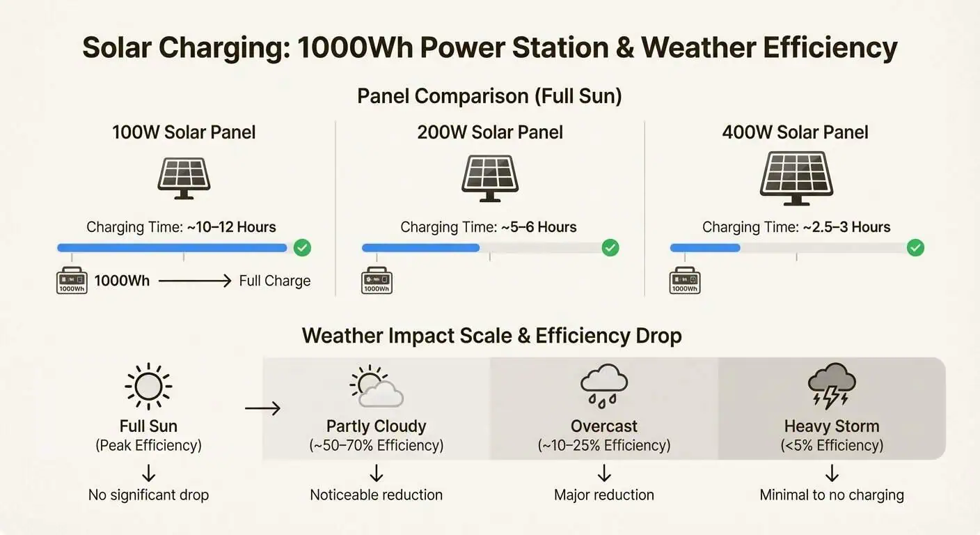 Efficient portable solar power stations ideal for camping, outdoor activities, and emergency backup in 2026. Reliable energy source with fast charging times and weather resilience.