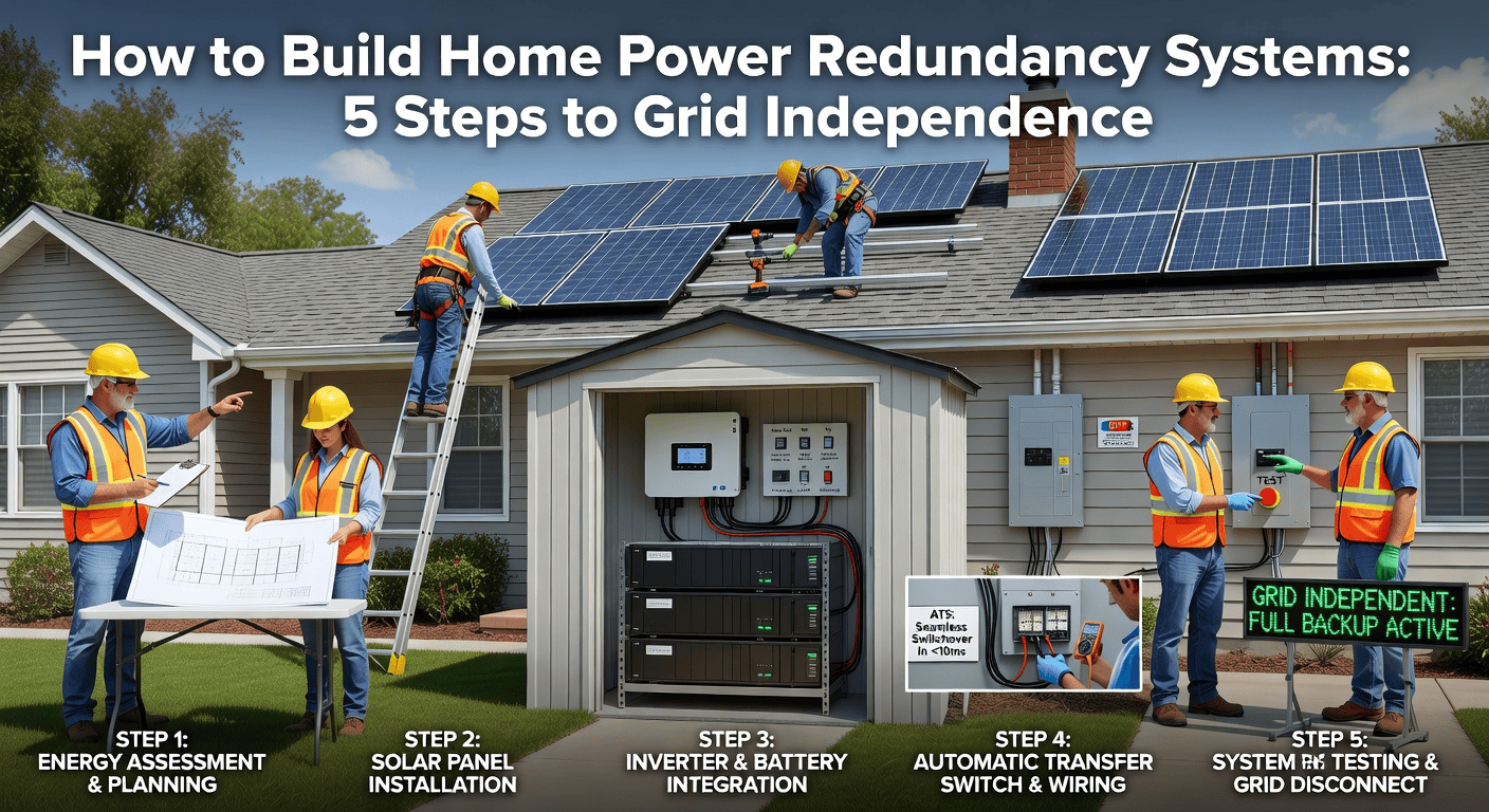 home power redundancy systems