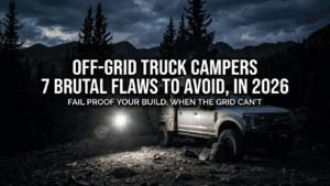 Off-Grid Truck Campers: 7 Brutal Flaws to Avoid