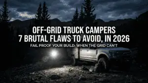 Off-Grid Truck Campers: 7 Brutal Flaws to Avoid