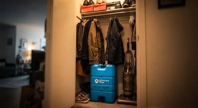 apartment water storage